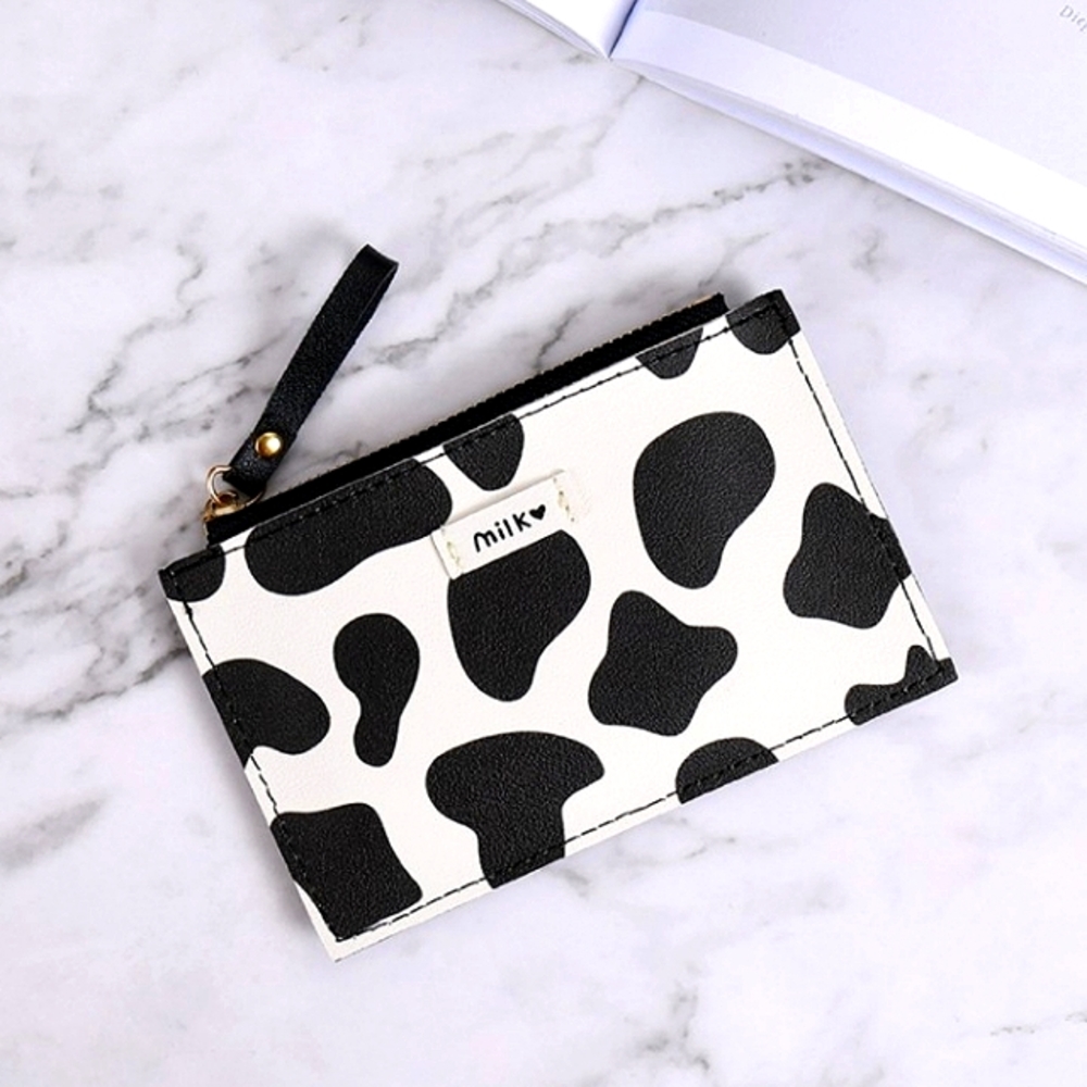 🐝 Bovine Bundle Women's Animal Print 3pc Fashion Pak Purse/Wallet/Keychain - Picture 3 of 4